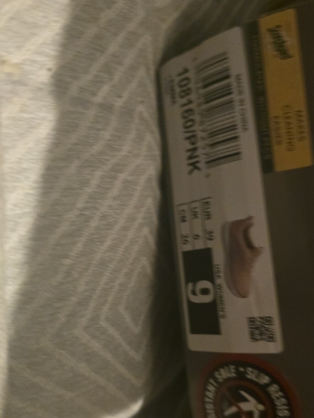 Skechers Women's Light Pink Slip-Resistant Athletic Sneakers - Picture 2 of 4